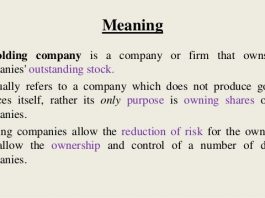 Pengertian perusahaan holding atau pengertian holding