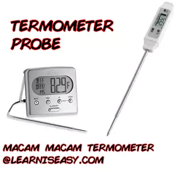 termometer probe - macam macam termometer
