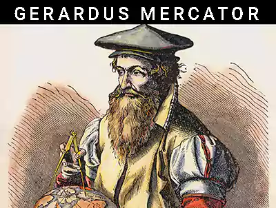 Gerardus Mercator Pembuat Peta Dunia hampir sempurna