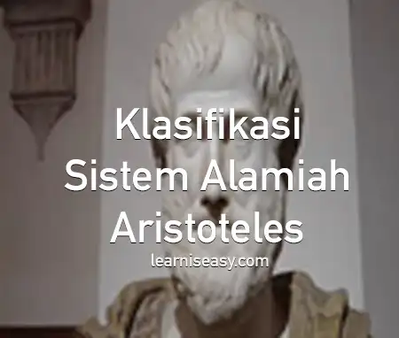 klasifikasi sistem alamiah aristoteles